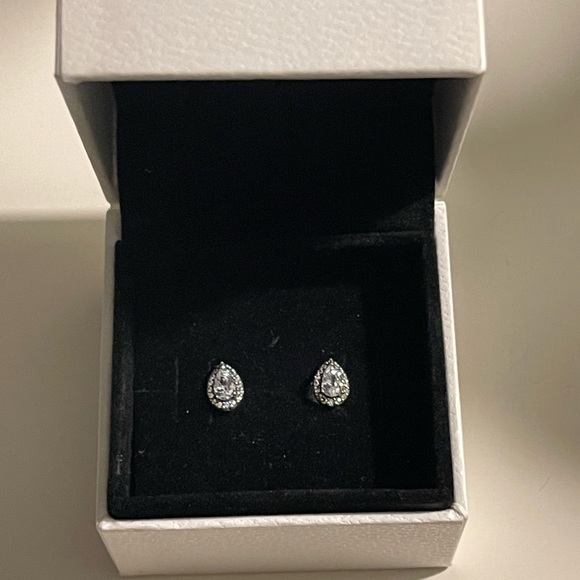 Pandora Crystal Earrings - Picture 1 of 3
